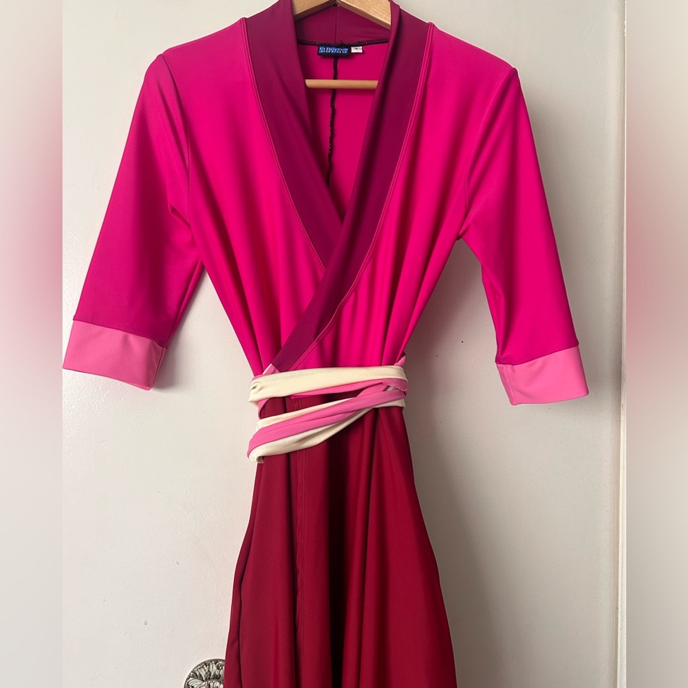 Elhoffer Design Lesbian Pride Wrap Dress